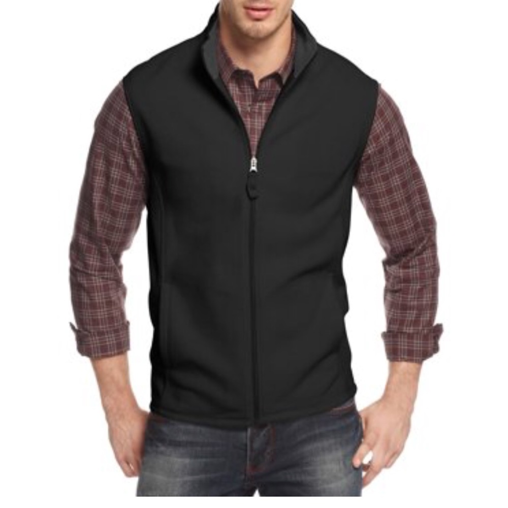 NWT Club Room Fleece Vest